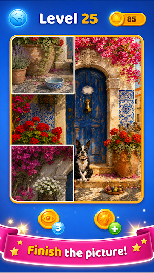 Jigsaw Travel: Cards Match Screenshot 0