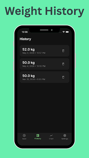Weight Tracker: BMI & Log Screenshot 2