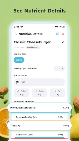 Calorie Counter & Diet Tracker Screenshot 3