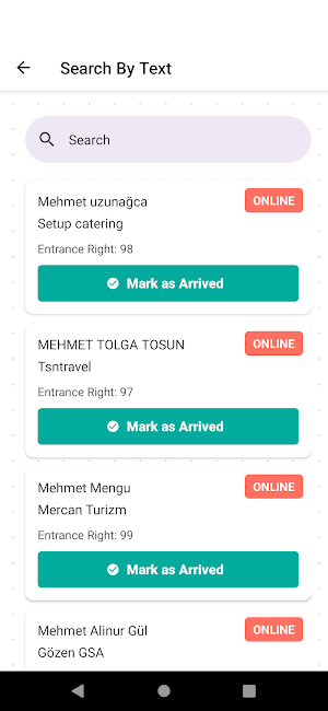 MobilTurnike Screenshot 2