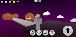Halloween Parkour Game Screenshot 2