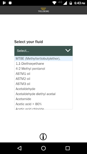 Chemical Hose Selector Screenshot 0