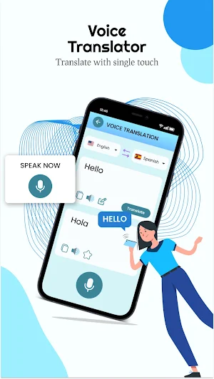 Language translator: Translate Screenshot 1