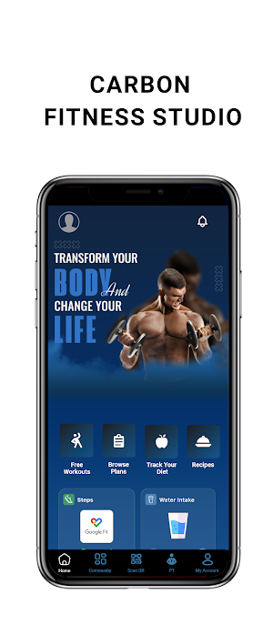Carbon Fitness Studio Screenshot 0