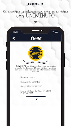 UWallet Screenshot 2