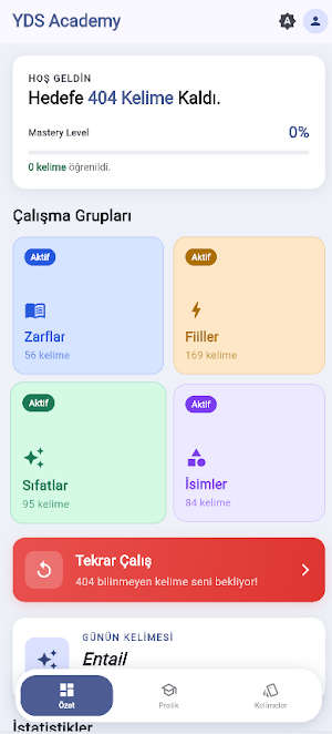 YDS YÖKDİL Kelimeler Screenshot 0