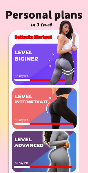 Buttocks Workout - Hips, Legs Screenshot 2