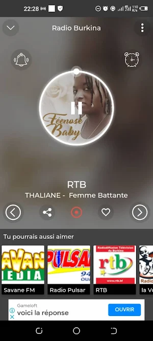 Radio Burkina Screenshot 1
