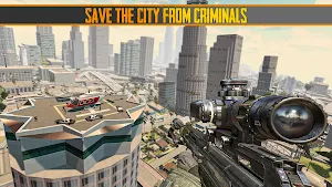 Sniper Shooting Gun 3D Game Screenshot 0