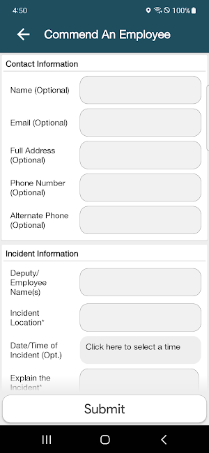 Pershing County Sheriff App Screenshot 2