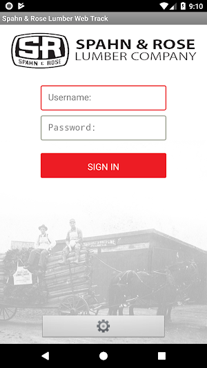 Spahn & Rose Lumber Web Track Screenshot 0