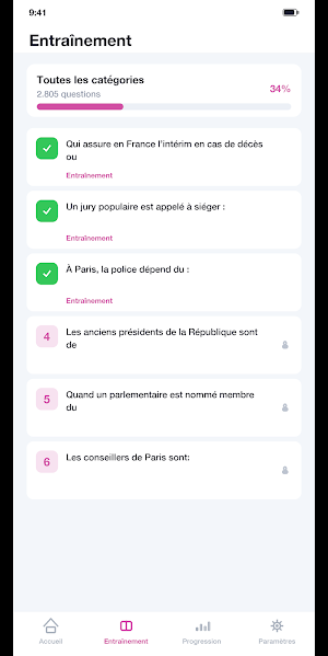 Culture Générale Concours QCM Screenshot 1