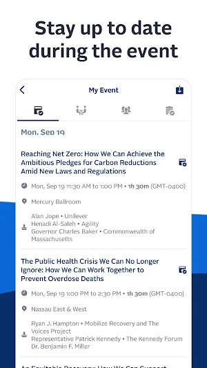 Clinton Global Initiative 2022 Screenshot 3