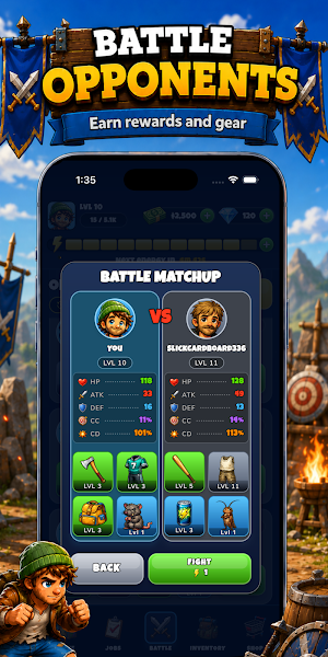 Idle Hobo - Loot Tycoon RPG Screenshot 2