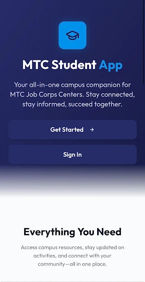 MTC Student App Screenshot 0