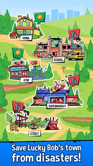 Lucky Bob: Messy Adventures Screenshot 1