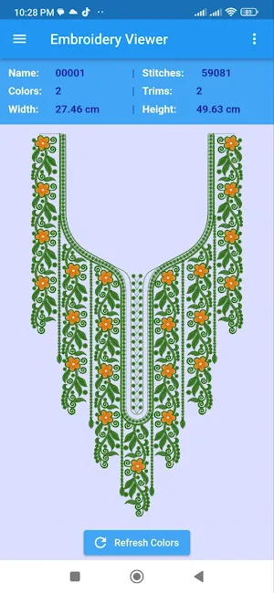 Embroidery Viewer Screenshot 3