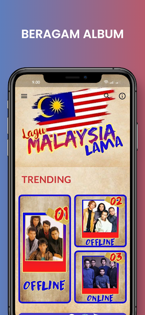 300+ Lirik Lagu Malaysia Lama Screenshot 1