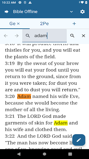 Bible Notes & Bookmarks Screenshot 3