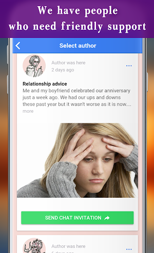 Friend. True friendship. New anonymous chat online Screenshot 2