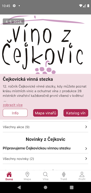 Víno z Čejkovic Screenshot 0