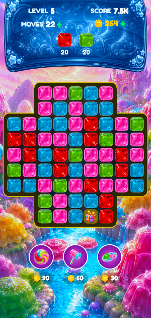 Jelly Nest Blast: Match 3 Game Screenshot 1