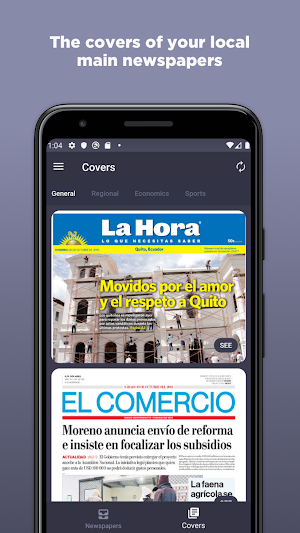 Ecuadorian Newspapers Screenshot 3