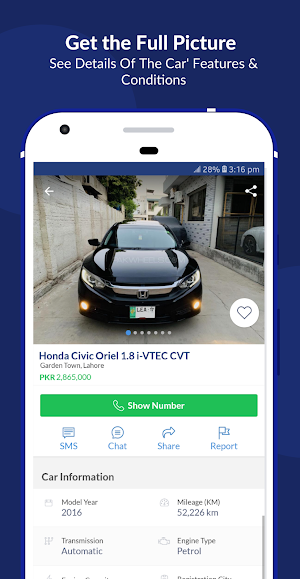 PakWheels: Buy & Sell Cars, Bikes and Auto Parts Screenshot 3
