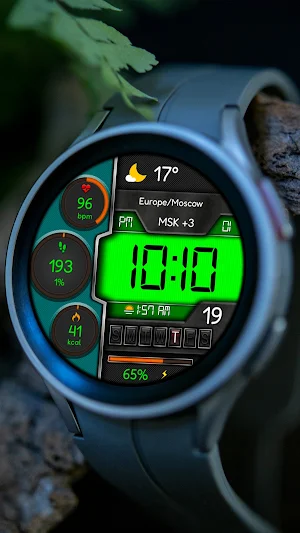 Digital BADUK DHS14 Watch face Screenshot 2