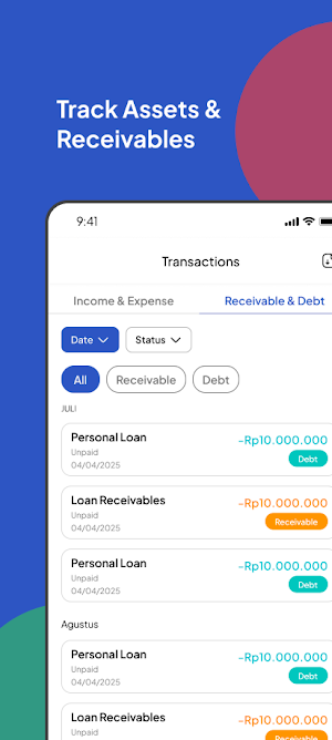 Cashfio - Money Management Screenshot 3