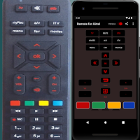 Remote for Airtel Setup Box