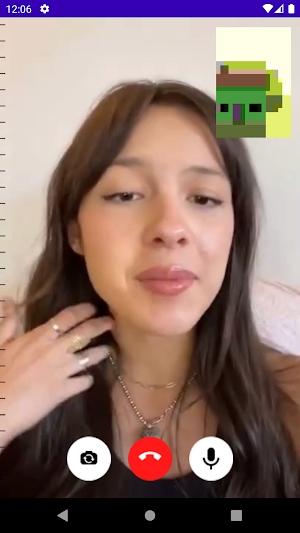 Olivia Rodrigo Fake Video Call Screenshot 0