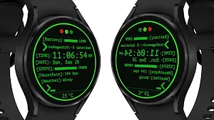 Linux Command Line Watch Face Screenshot 2