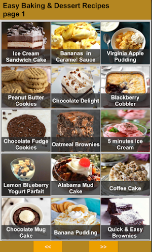 Easy Baking and Dessert Recipes Screenshot 3