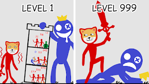 Stick Tower:Mighty Defense War Screenshot 0