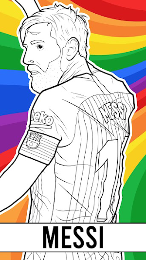 Football Players Coloring Book Screenshot 3