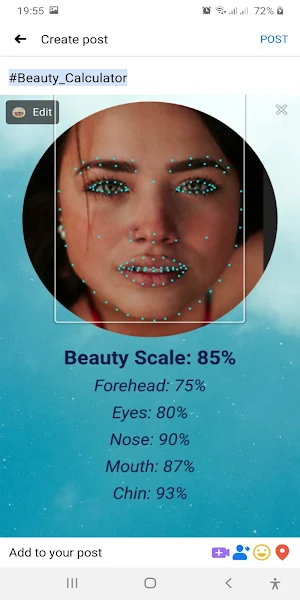 Beauty Calculator Screenshot 3