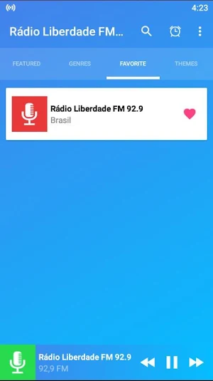 rádio liberdade fm 92.9 App BR Screenshot 0