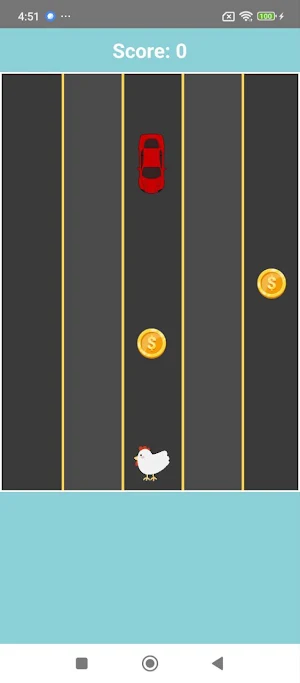 Crazy Chick Traffic Rush Screenshot 0