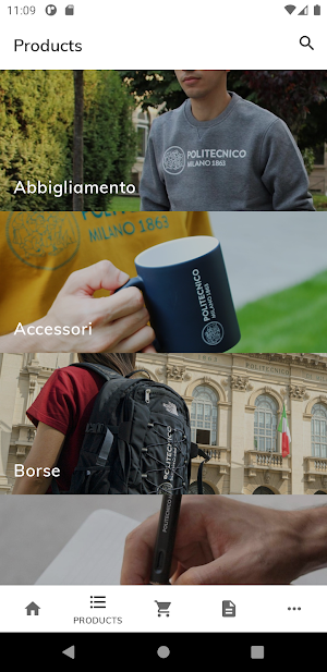 POLIMI OFFICIAL MERCHANDISE Screenshot 1