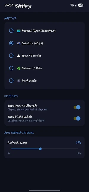 Flight tracker 78 Screenshot 2