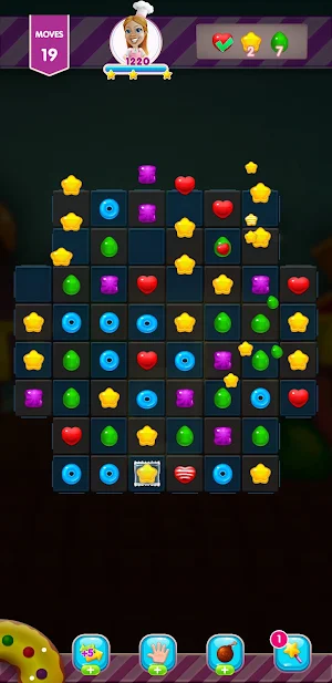 Candy Sweet Legend - Match 3 Puzzle Dark Screenshot 3