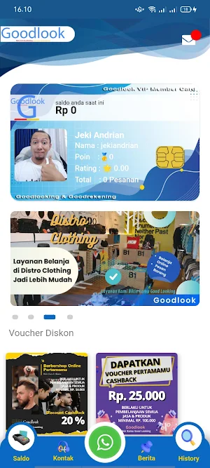 Goodlook - Barbershop & Gym Screenshot 2