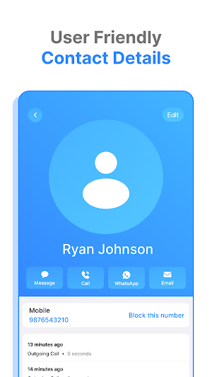 Contacts Screenshot 1
