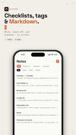 Carets - Code Editor Screenshot 3