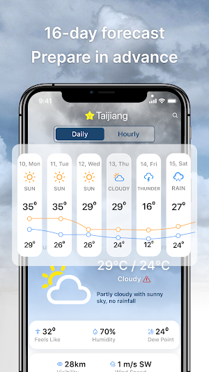 Live Weather - Widget, Radar Screenshot 1