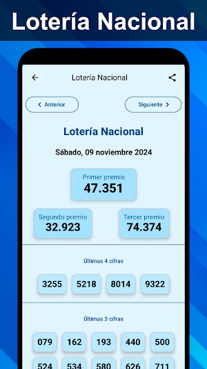 Resultados Loterías y Apuestas Screenshot 0