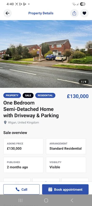 Justin's Homes Screenshot 2
