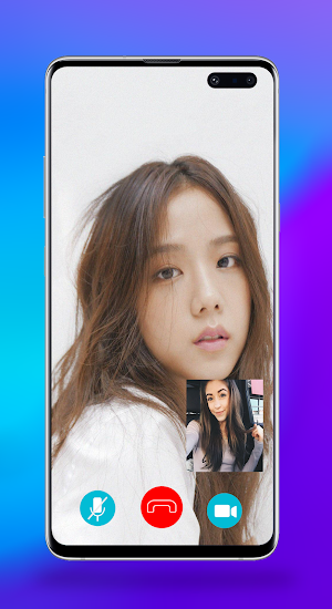 Jisoo Fake Call - Video Call F Screenshot 2