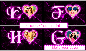 Lighting Text Photo Frames Screenshot 2
